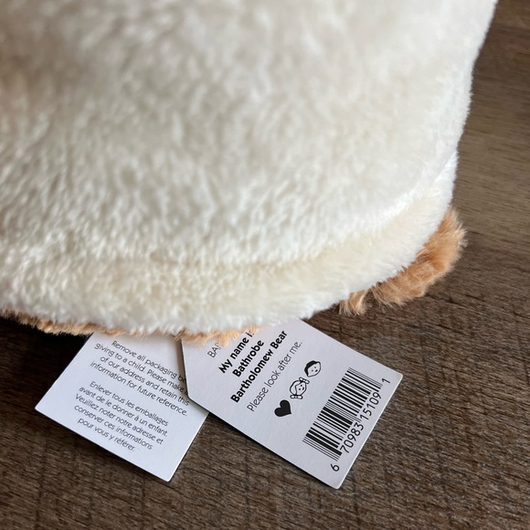 Jellycat Bathrobe Bartholomew Bear - Authentic & NWT! - Picture 5 of 6